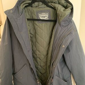 levi strauss rain jacket